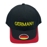 Germany German Flag Soccer Team Fan Apparel Baseball Cap Baseball Cap Hats