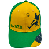 Brazil Brasil World Cup Soccer Player Baseball Hat Cap Casquette