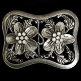 Belt Buckles Rhinestone Flower Western Women's Fashion Accessory Belts Buckles