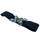 Women's Fashion Butterfly Belt Buckle Elastic Waistband Decorative Belts