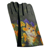 Women's Winter Warm Fashion Gloves With Cats