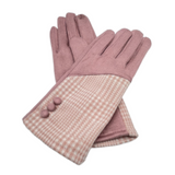 Stylish Boutique Ladies Pink Classy Winter Gloves