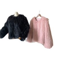 Womens Shaggy Faux Fur Coat Warm Jacket Casual Winter Fashion