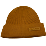 Canada Beanie Cap Plain Knit Ski Hat Cuff Winter Solid Warm Unisex