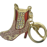 Boot Keychain High Heel Purse Pendant Car Key Chains Charm