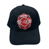 Pompiers écusson Crest  Hat Cap Baseball Black Chapeau Casquette