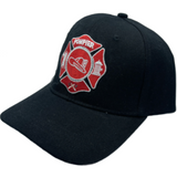 Pompiers écusson Crest  Hat Cap Baseball Black Chapeau Casquette