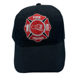 Fire Fighter Fireman Firemen Crest Baseball Hat Cap