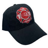 Fire Fighter Fireman Firemen Crest Baseball Hat Cap