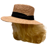 Summer Straw Hat Women Ladies Wide Brim Beach Hat Sun Foldable Cap