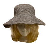 Chapeau de paille d'été pour femmes, chapeau de plage à large bord, casquette pliable pour le soleil