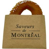 Realistic Bagel Refrigerator  Saveur de Montreal Magnet