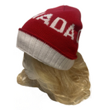 Canada Flag Canadian Maple Leaf White Red Cool Ski Unisex Hat Tuque Beanie