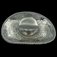 Cowboy Cowgirl Hat Western Fashion Belt Buckle