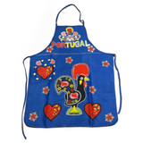 100% Cotton Portuguese Rooster Galo de Barcelos Kitchen Made in Portugal Apron