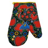 100% Cotton Galo de Barcelos Portuguese Portugal Oven Mitts Set