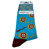 Portugal Souvenir Portuguese Quinas Print Socks Unisex Gifts
