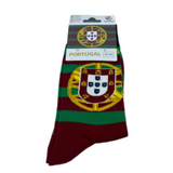 Portugal Souvenir Portuguese Quinas Print Socks Unisex Gifts