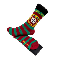 Portugal Souvenir Portuguese Quinas Print Socks Unisex Gifts