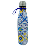 Stainless Steel Insulated Portugal Portuguese Tiles Souvenir Water Bottle