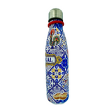 Stainless Steel Insulated Portugal Portuguese Natas Tiles Souvenir Water Bottles