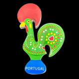 Traditional Portuguese Decorative Fridge Refrigerator Magnet Rooster 3 1/2"
