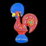 Traditional Portuguese Decorative Fridge Refrigerator Magnet Rooster 3 1/2"