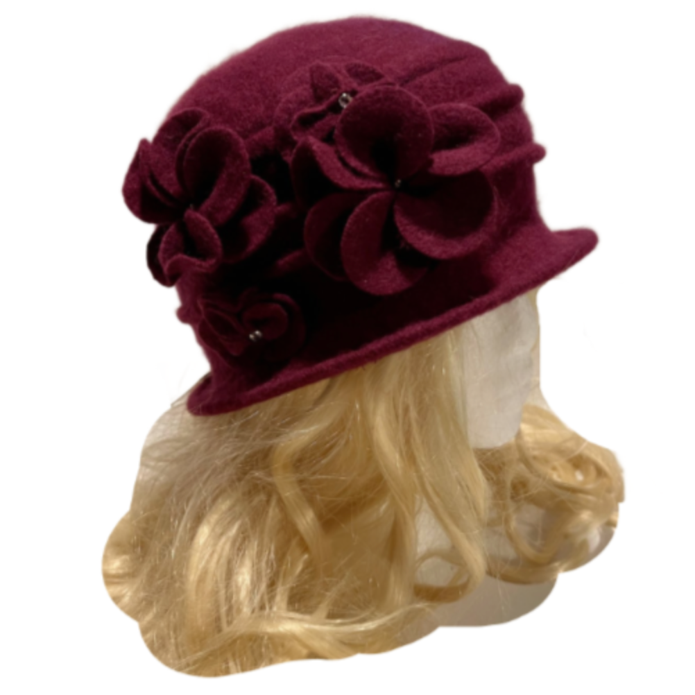 Women Winter Warm Beret Hat Vintage French Style Soft Wool Cap Beanie Hat Autumn