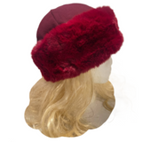 Nouvelle casquette chaude Style de mode femmes fausse fourrure Style cosaque russe chapeau d'hiver