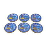 Traditional Imagery Porto Portugal Cityscape Coaster Set of 6 Piece Collection