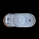 Skull Spinner Skater Skateboard Belt Buckle Rotating Wheels Outdoor Sports New