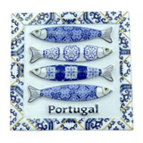 Fridge Magnet Sardine Sardinhas Souvenir from Portugal Portuguese Tile