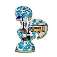 Lisboa Lisbon Yellow Tram Portugal Fado Vinho Souvenir Fridge Magnet