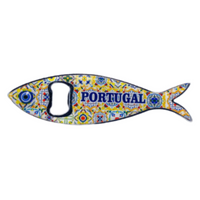 Portugal Sardine Fridge Magnets Bottle Opener Shape Portuguese Souvenir Gift