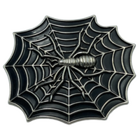 Western Style 3D Skull Spider Spiderweb Belt Buckle Belts Buckles