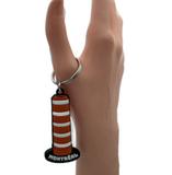 Montreal Souvenir Orange Traffic Construction Cone Key Chain Ring Keychain