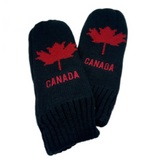 Red Mapleleaf Canada Canadian Fashion Warm Winter Unisex Mittens Mitts