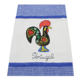 Portuguese Rooster Kitchen Dish Towels 100% Cotton Decorative Towels