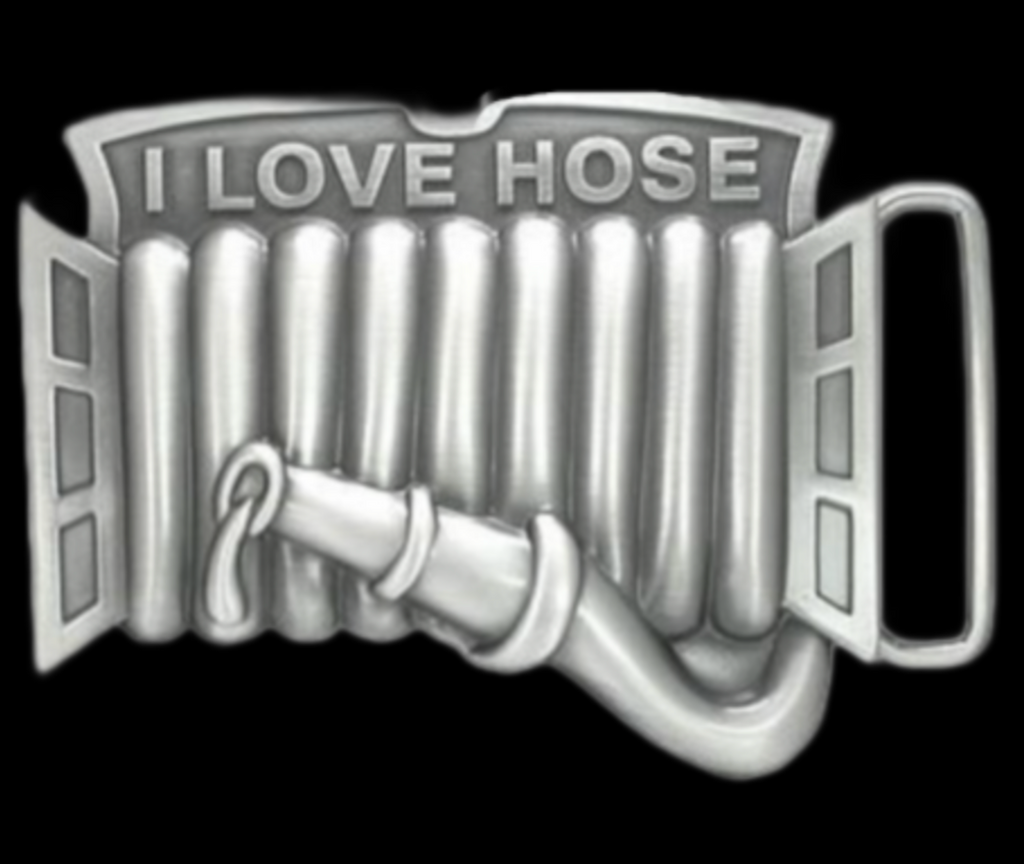 I love Hose Funny Humor Belt Buckles