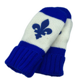 Quebec Fleur De Listen Lys Mitten Fashion Warm Winter Unisex Mittens Mitt Mitts