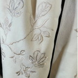 Ladies Double Sided Embroidered Bling Scarf Evening Shawl Warm Winter Scarves