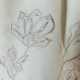 Ladies Double Sided Embroidered Bling Scarf Evening Shawl Warm Winter Scarves