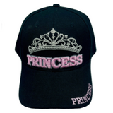 Princess Tiara Women's Embroidered Baseball Cap Hat