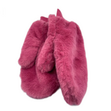 Women Soft Plush Warm Gloves Winter Fluffy Thicken Warm Mittens Faux Fur