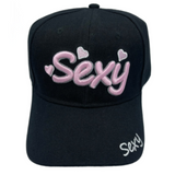 Sexy Hearts Embroidered Women's Baseball Cap Hat