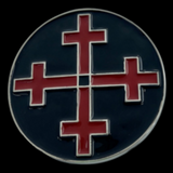 4 Crosses Religious Religion Bottle Opener Belt Buckle