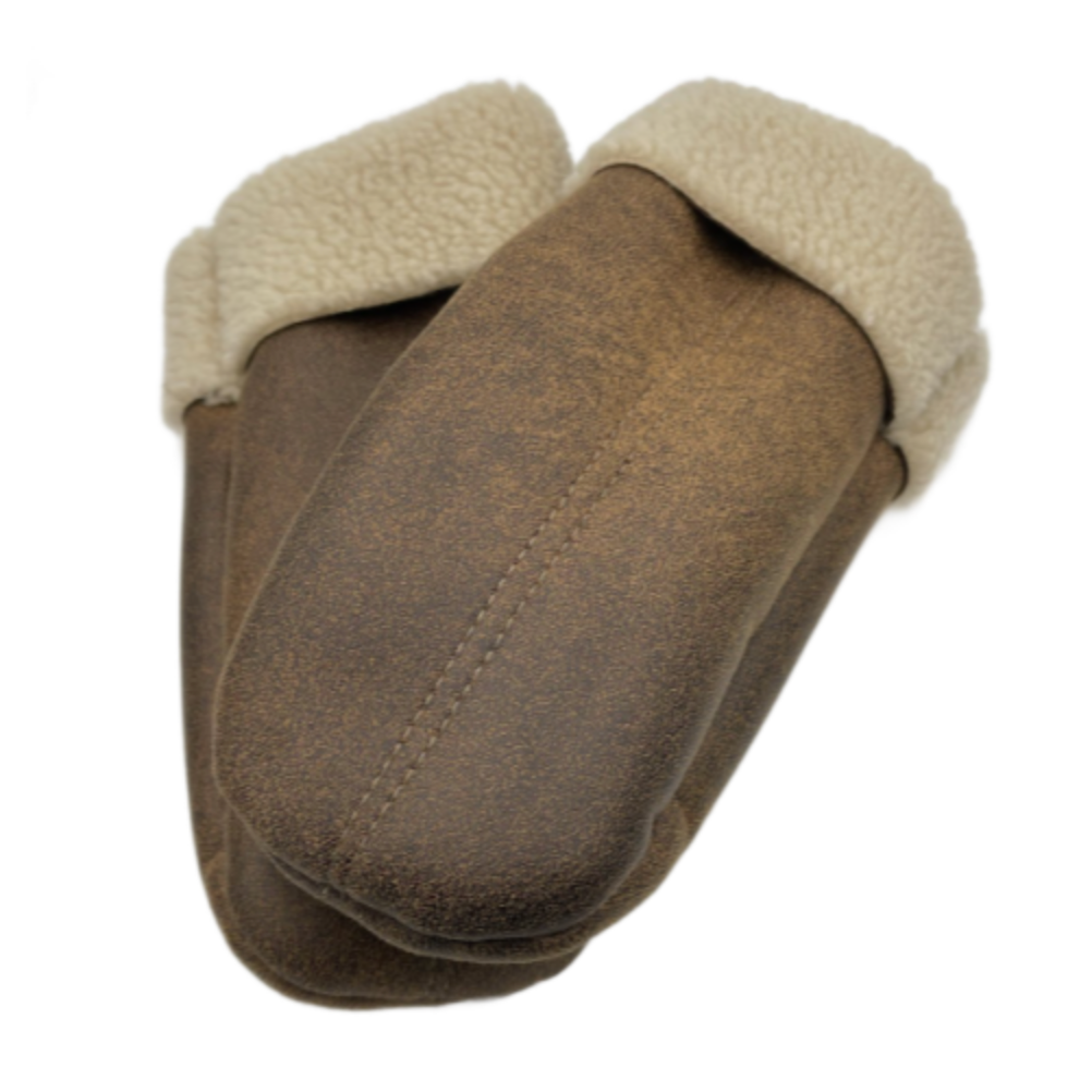 Men's Winter Fashion Warm Mittens Gloves Faux Fur