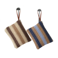 Summer Pochette Women's Striped Clutch Handbag Wristlet