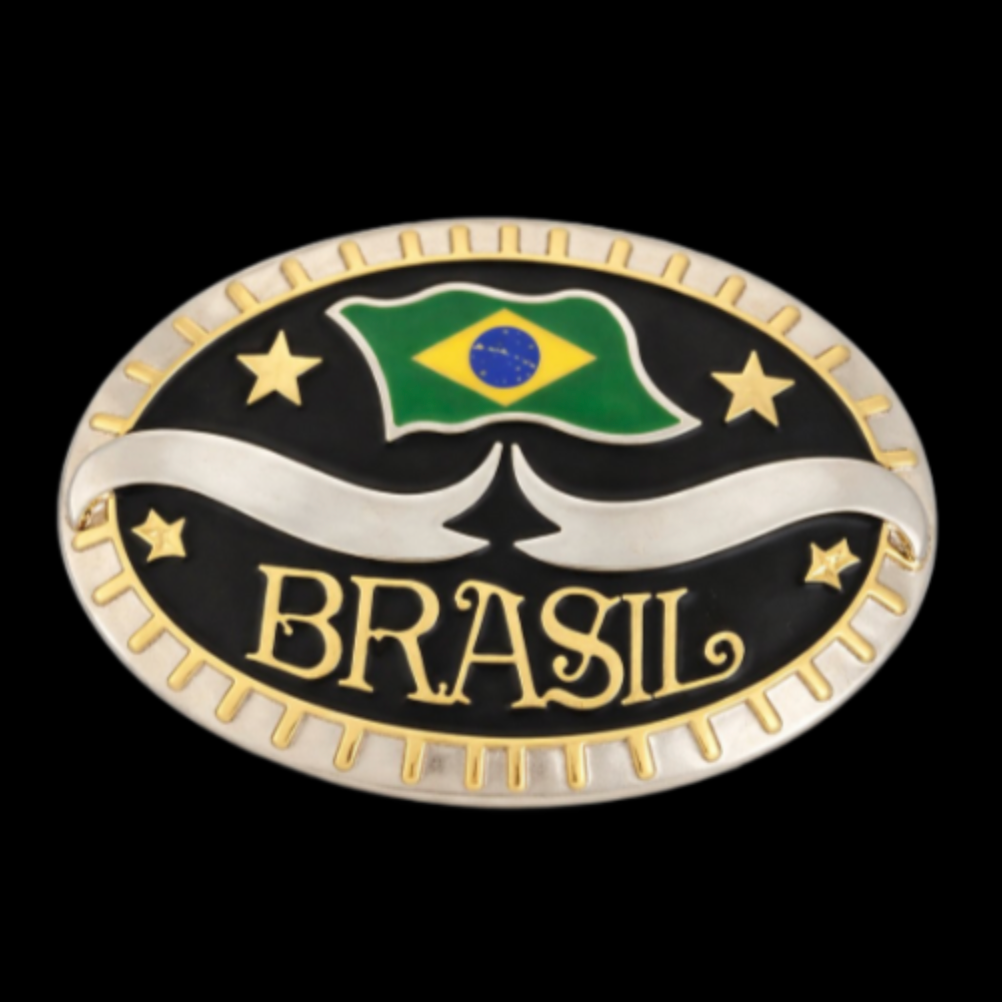 Brazilian Flag Belt Buckle Brazil Rio Brasil National Flags Belt Buckle