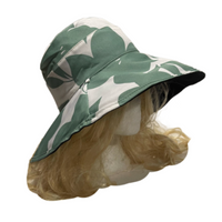 Reversible Sun Hat Wide Brim UV Protection Women's Summer Floral Foldable Bucket Hats
